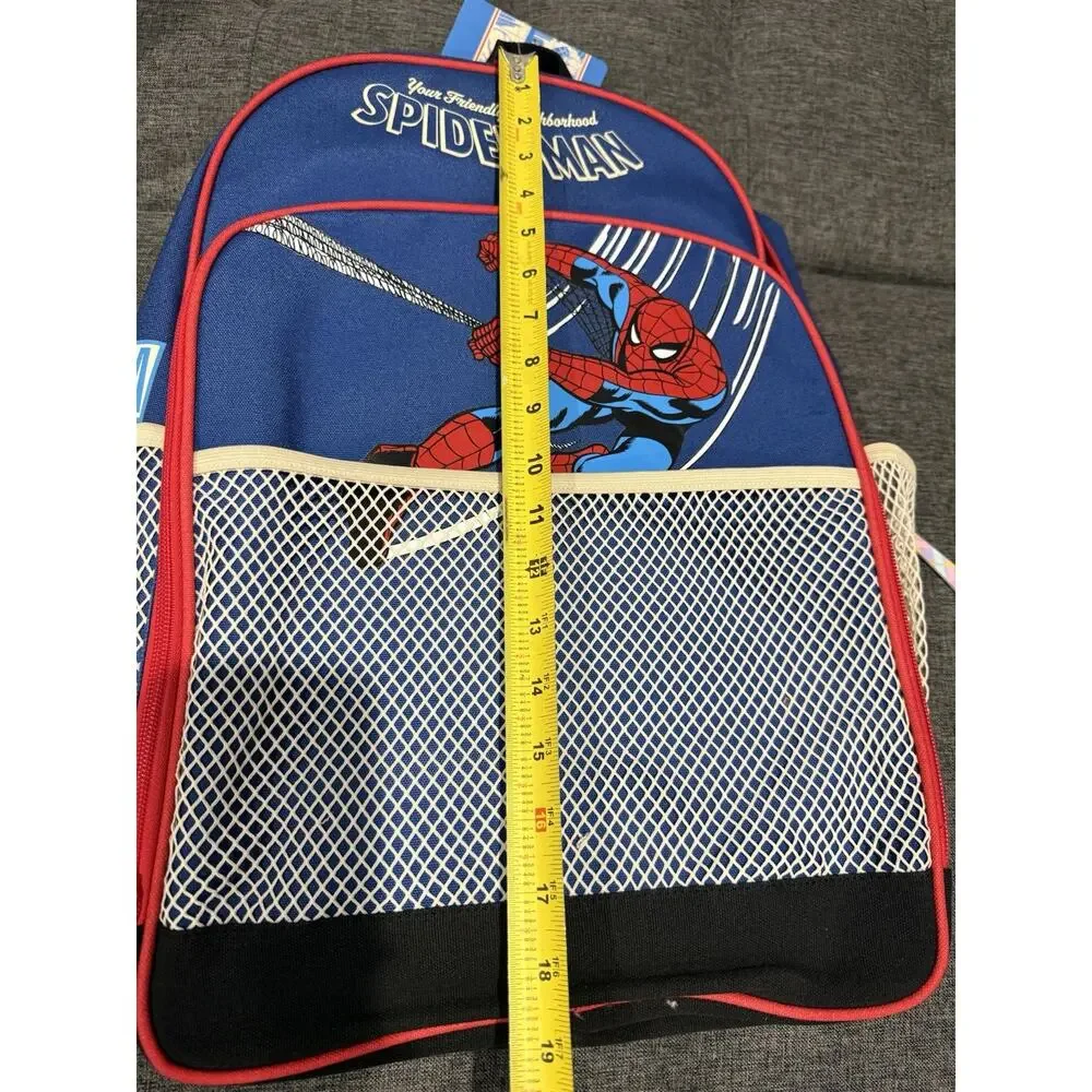 New Marvel/NBA Spider-Man Large Backpack Limited Edition Web Pockets MSRP $100